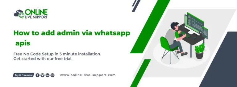 How to add admin via WhatsApp apis