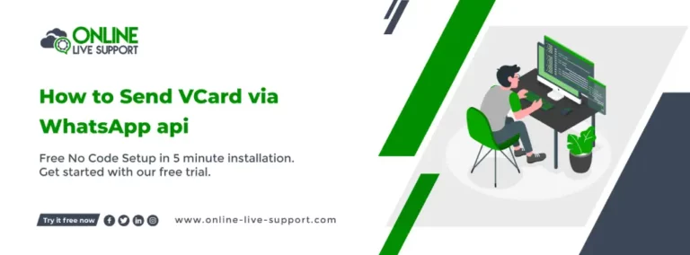 How to Send VCard via WhatsApp api