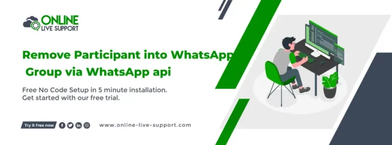 remove participant from WhatsApp group via WhatsApp api