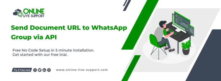 Send Document URL to WhatsApp Group via API