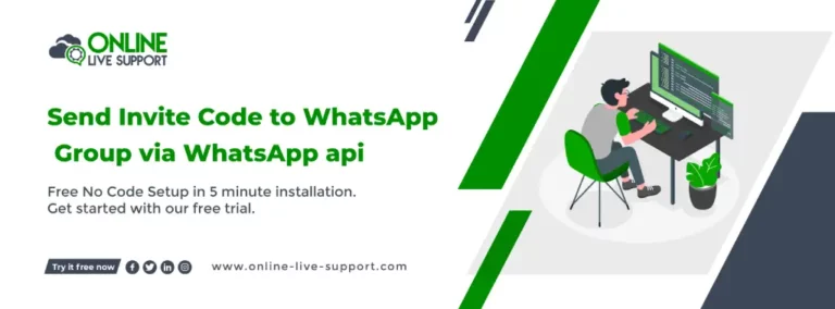 Send Invite Code to WhatsApp Group via WhatsApp api