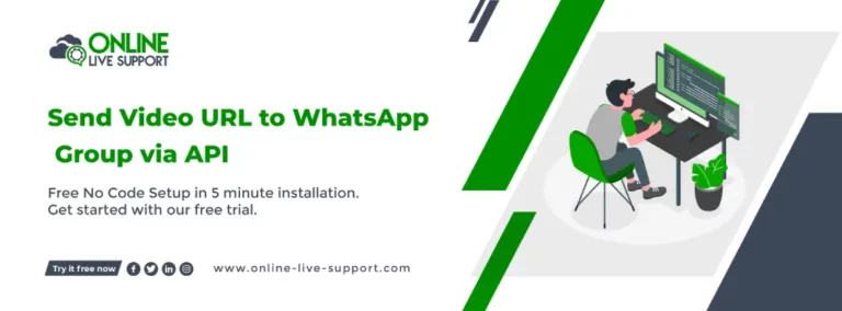 Send Video URL to WhatsApp Group via API