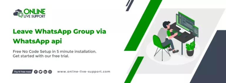 Leave WhatsApp Group via WhatsApp api