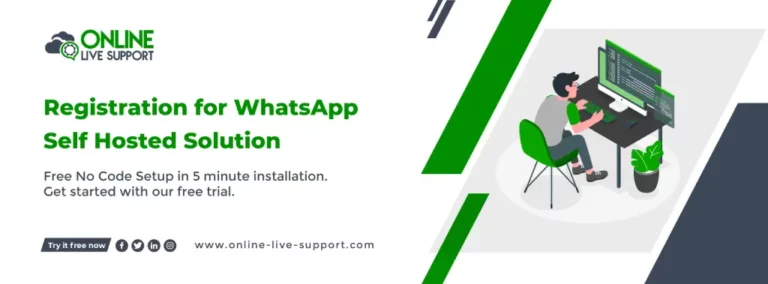 Registration for WhatsApp Self Hosted Solution