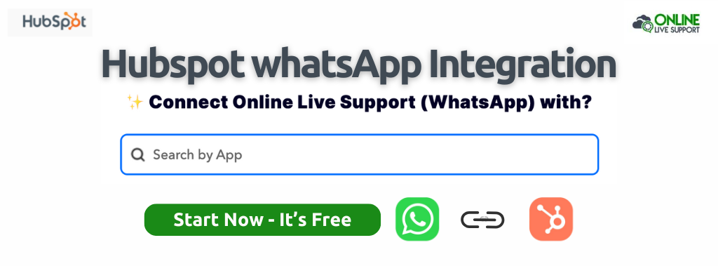 HubSpot whatsApp Integration