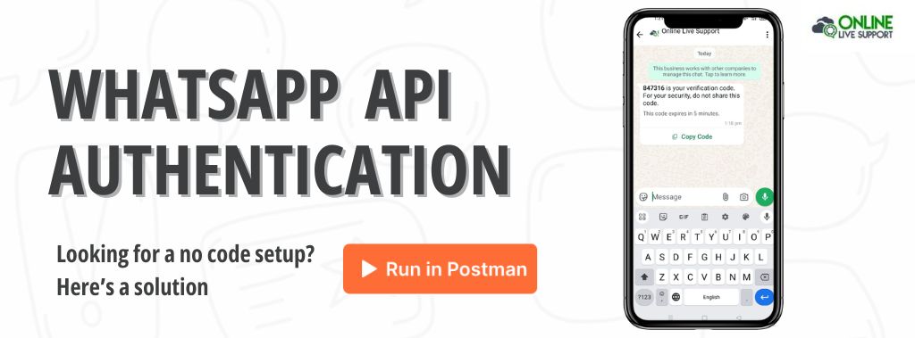 WhatsApp API Authentication