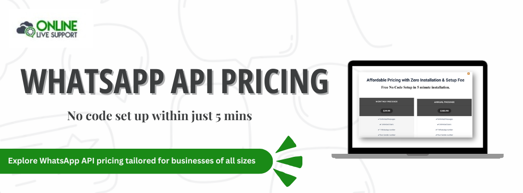 WhatsApp API pricing