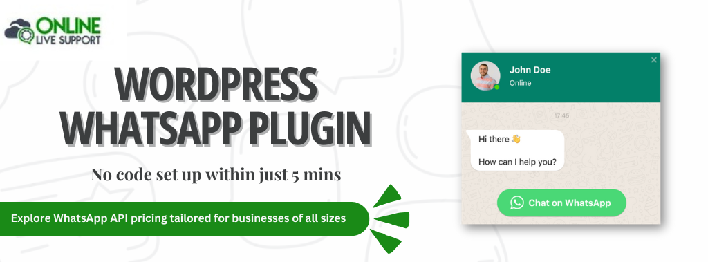 Wordpress WhatsApp Plugin