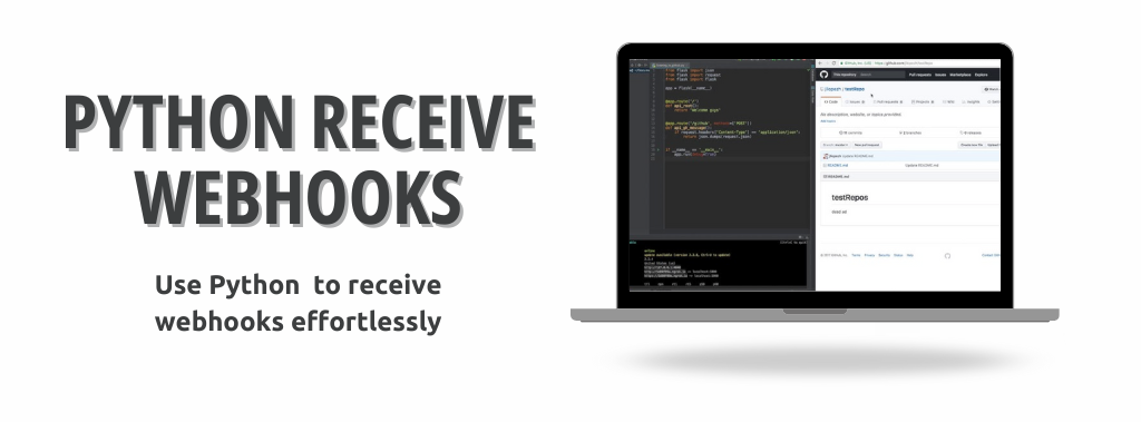 python receive webhooks
