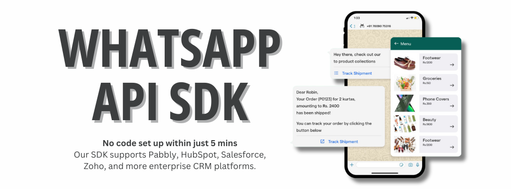 whatsApp API sdk