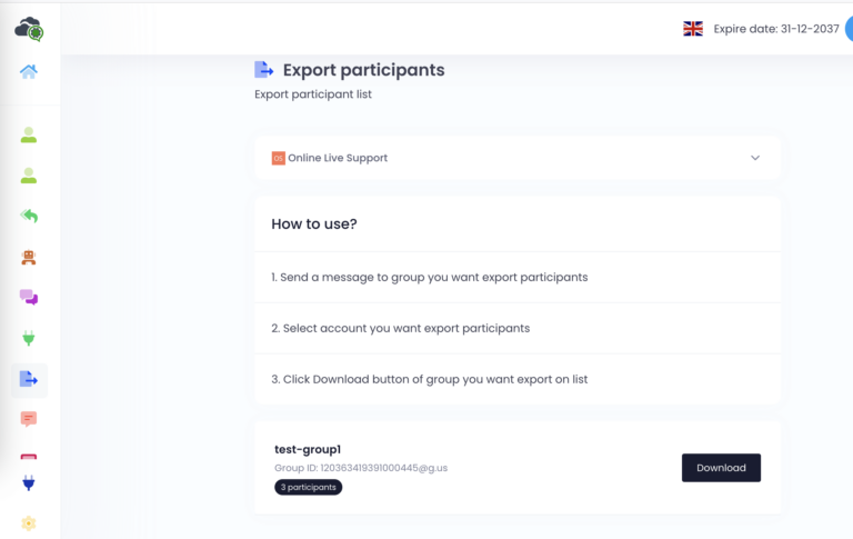 Export Group