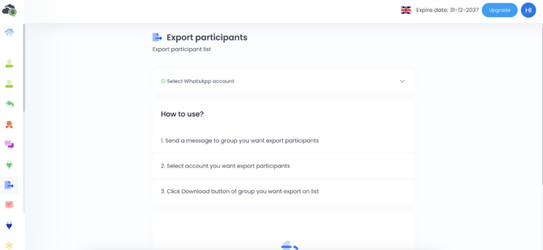 export participant
